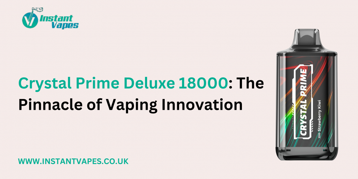 Crystal Prime Deluxe 18000: The Pinnacle of Vaping Innovation