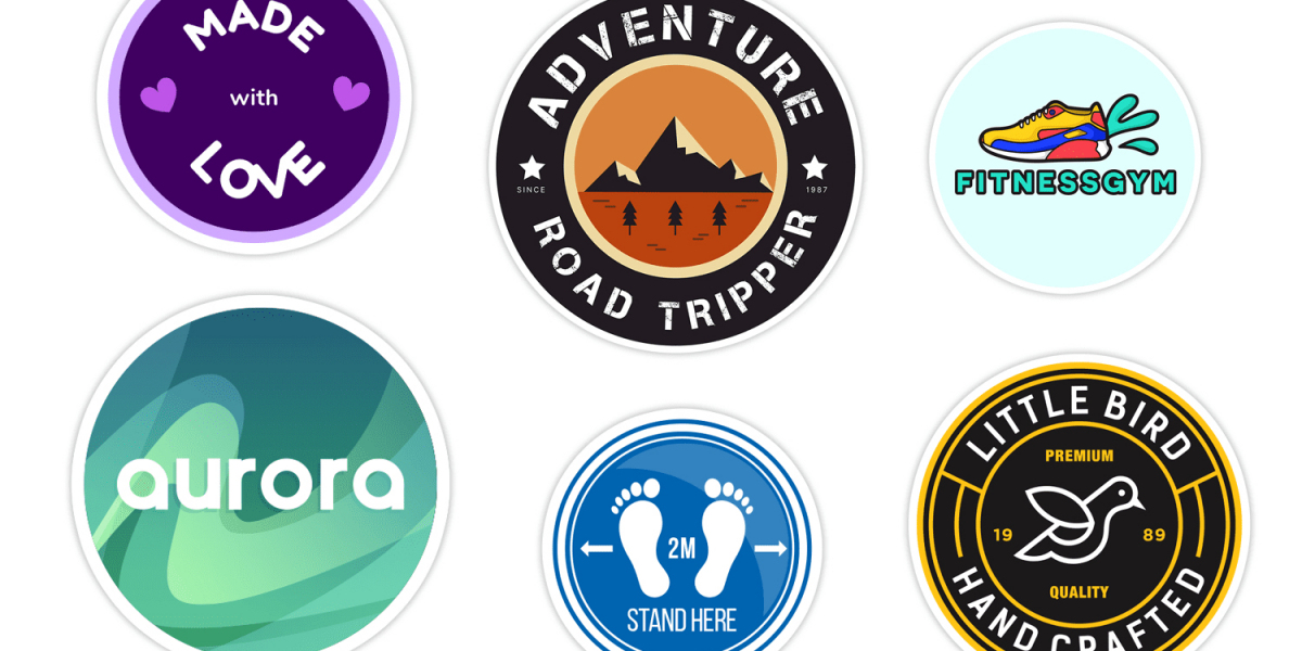 Custom Round Stickers: Your Brand with Personalization and Quality