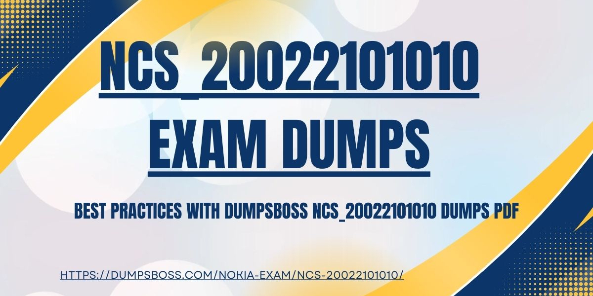 Pass NCS_20022101010 Exam with DumpsBoss Reliable Dumps