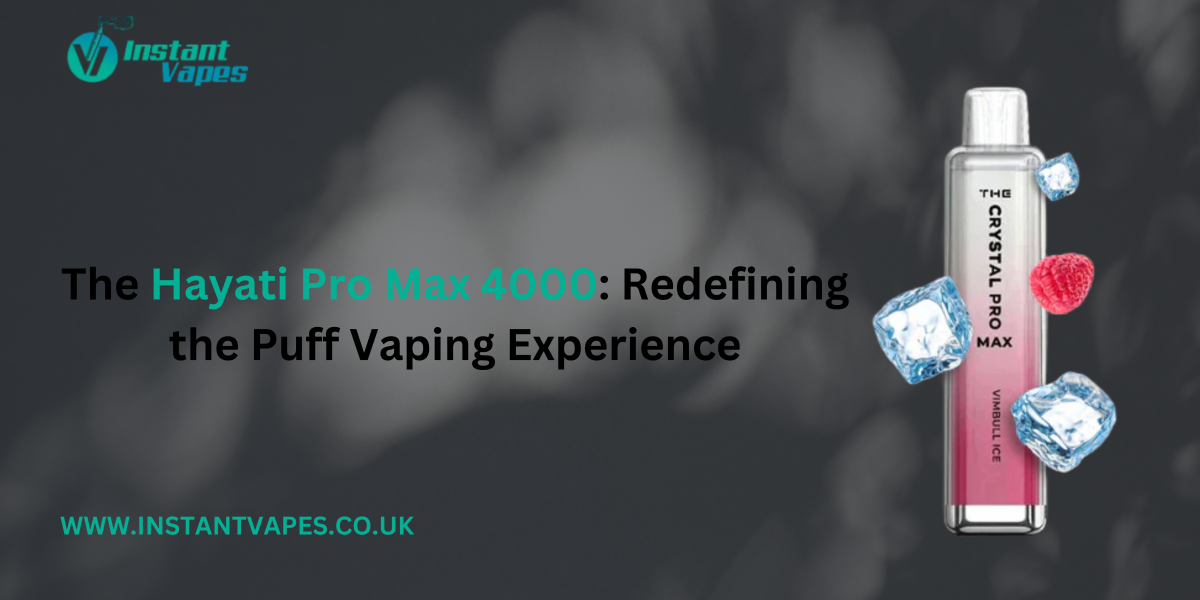 The Hayati Pro Max: Redefining the 4000 Puff Vaping Experience