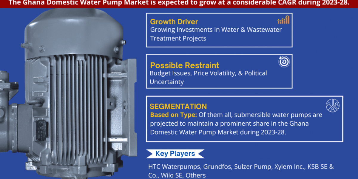 Exploring Ghana Domestic Water Pump Market: Rising Trends, Opportunities and Challenges