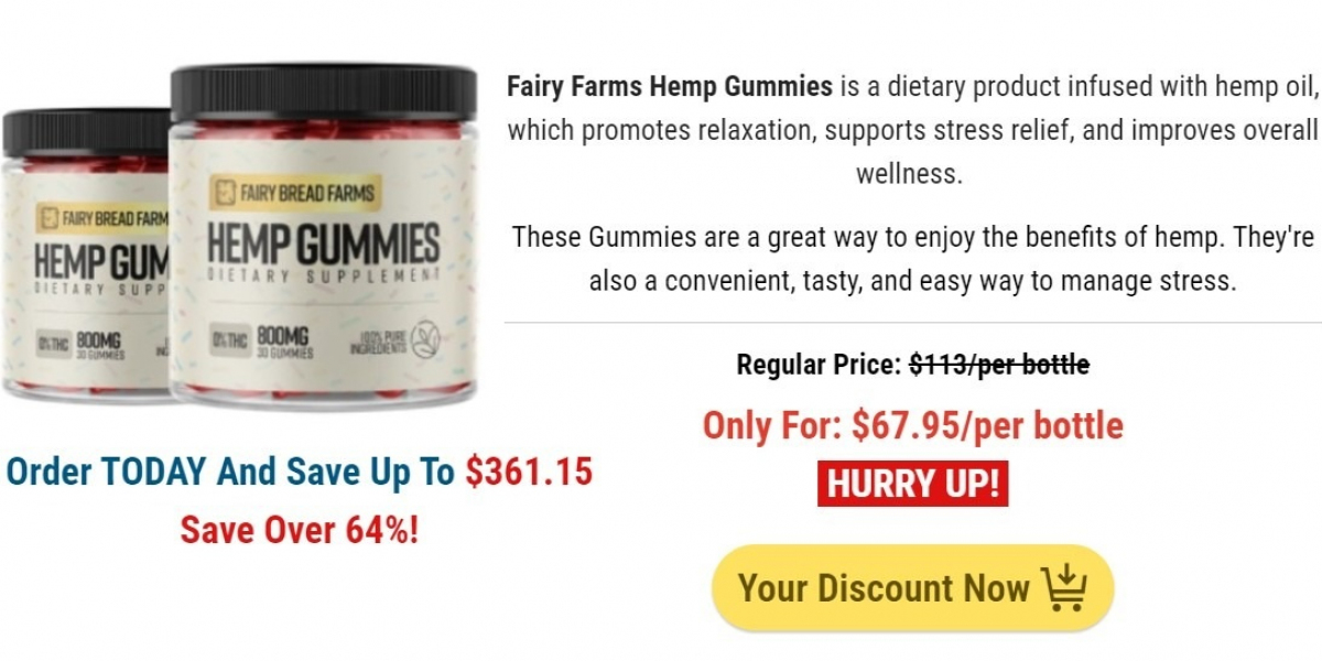 Fairy Farms Hemp Gummies AU: Reviews, Best Price, Benefits & Working