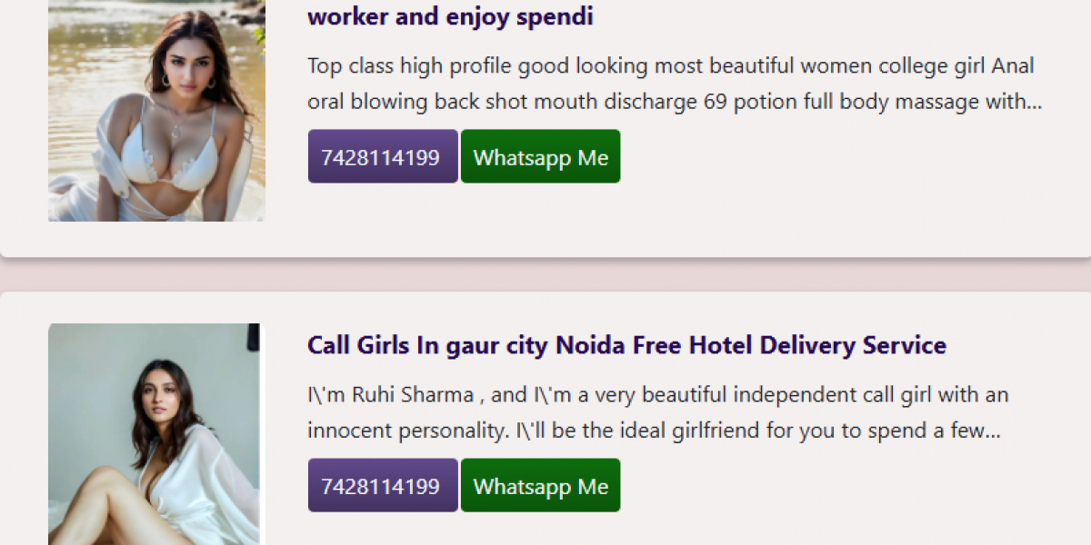 Gaur City Call Girls: Discover Unforgettable Moments with Indufun