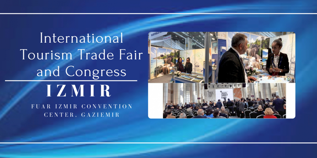 In 5-7 December 2024  Enjoy The International Tourism Trade Fair and Congress at Izmir the city of Turkey