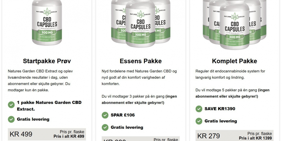 Nature's Garden CBD Danmark: Officiel hjemmeside, fordele og bedste pris