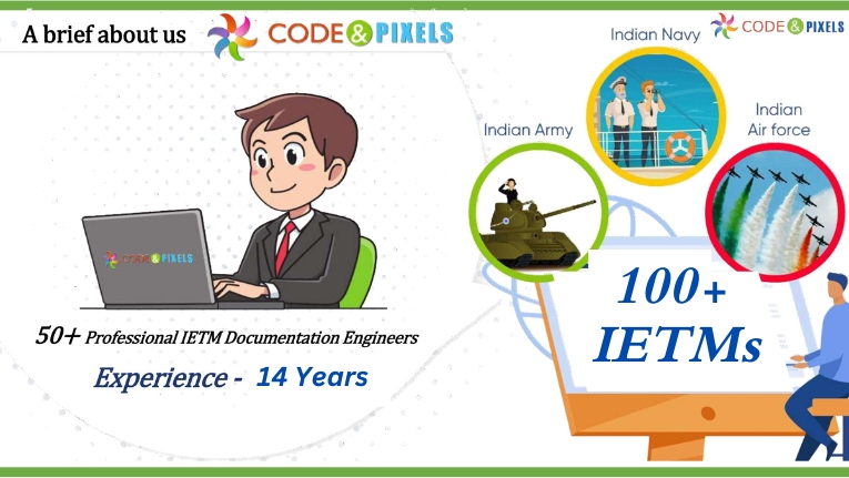 Code and pixels IETM Services for Indian Armed Force - Code and Pixels