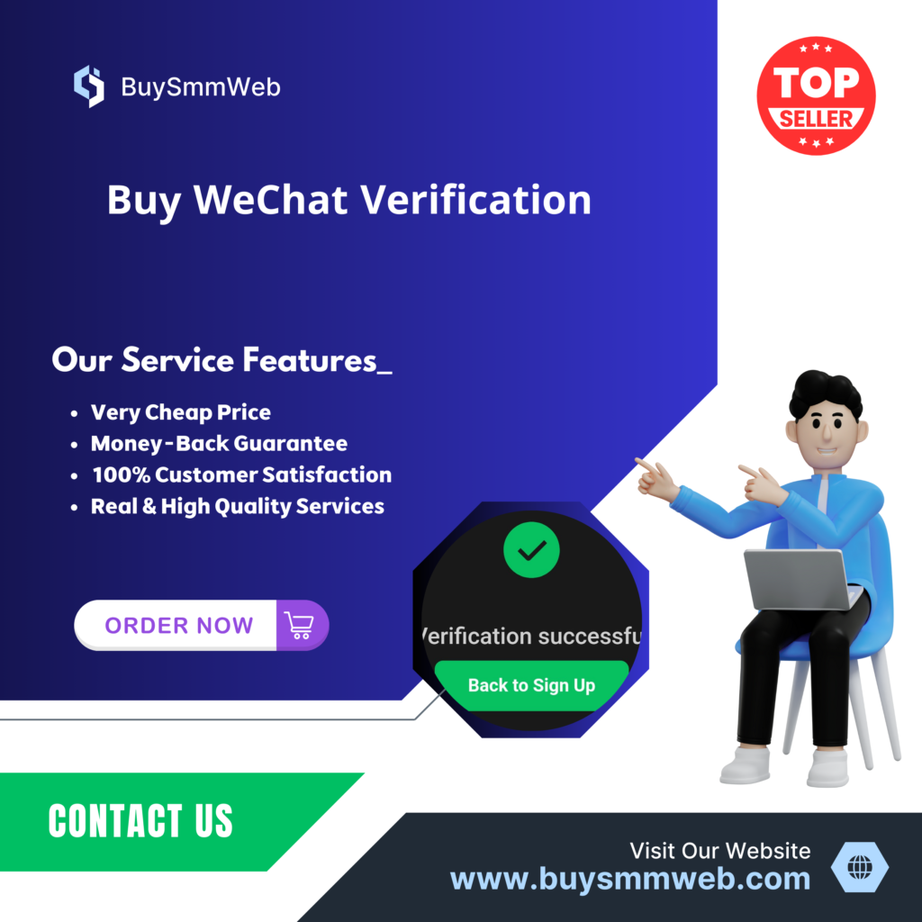 Buy WeChat Verification - BuySmmWeb