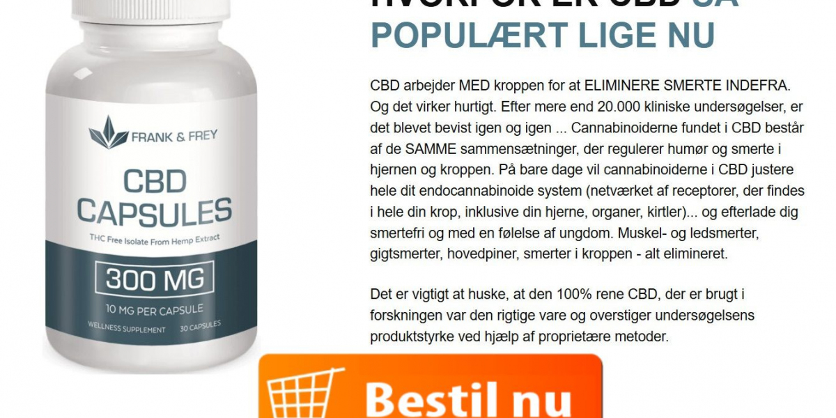 Frank & Frey CBD (Natures Garden) DK anmeldelser, pris & køb nu