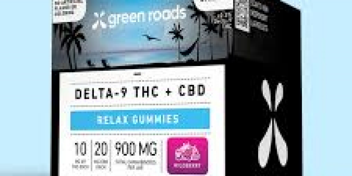 Buy Green Roads D9 + CBD Relax THC Gummies 900mg - 30ct