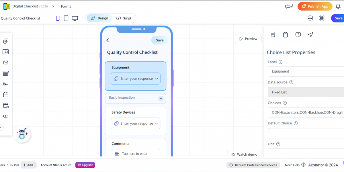 Empowering the Mobile Workforce with a Dynamic Form Creator