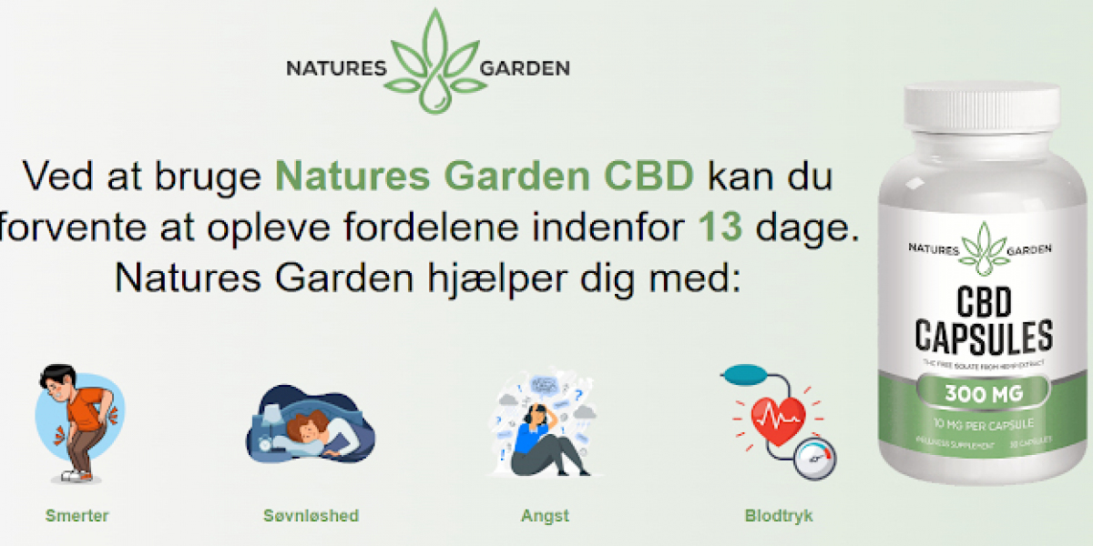 Natures Garden CBD Capsules Danmark: Dens fordele for smertelindring