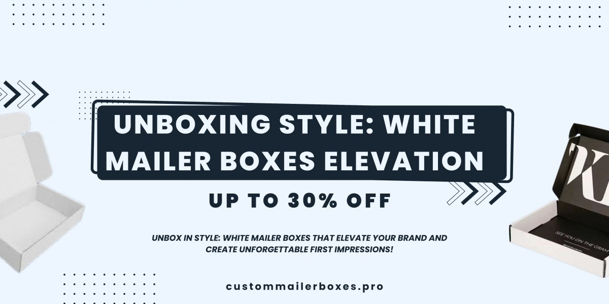 Unboxing Style: White Mailer Boxes Elevation