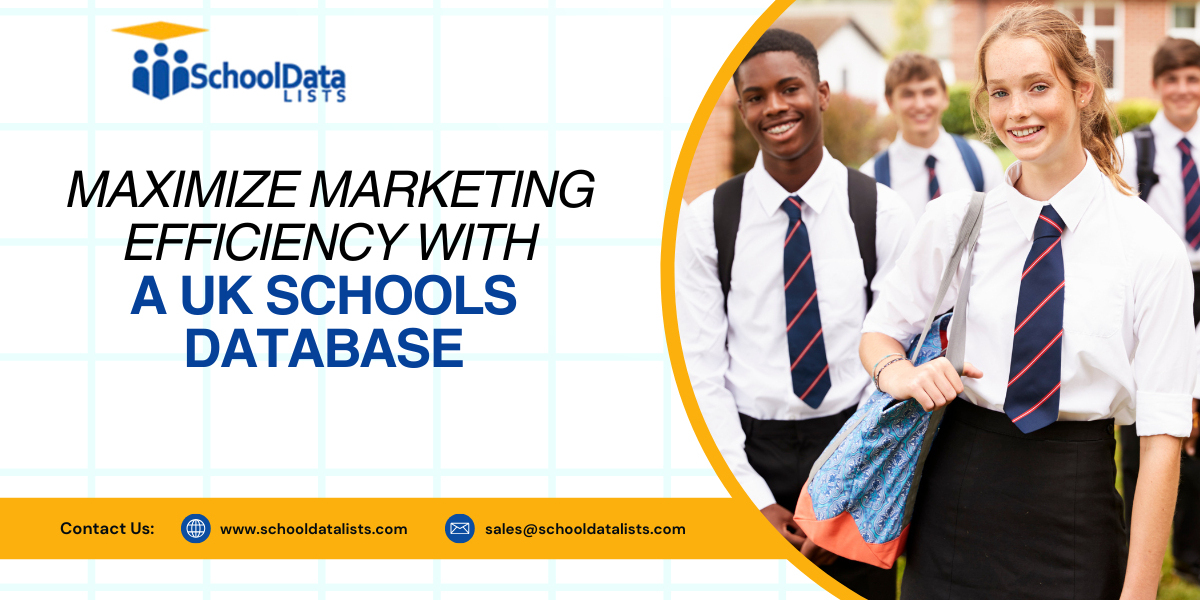 Maximize Marketing Efficiency with a UK Schools Database