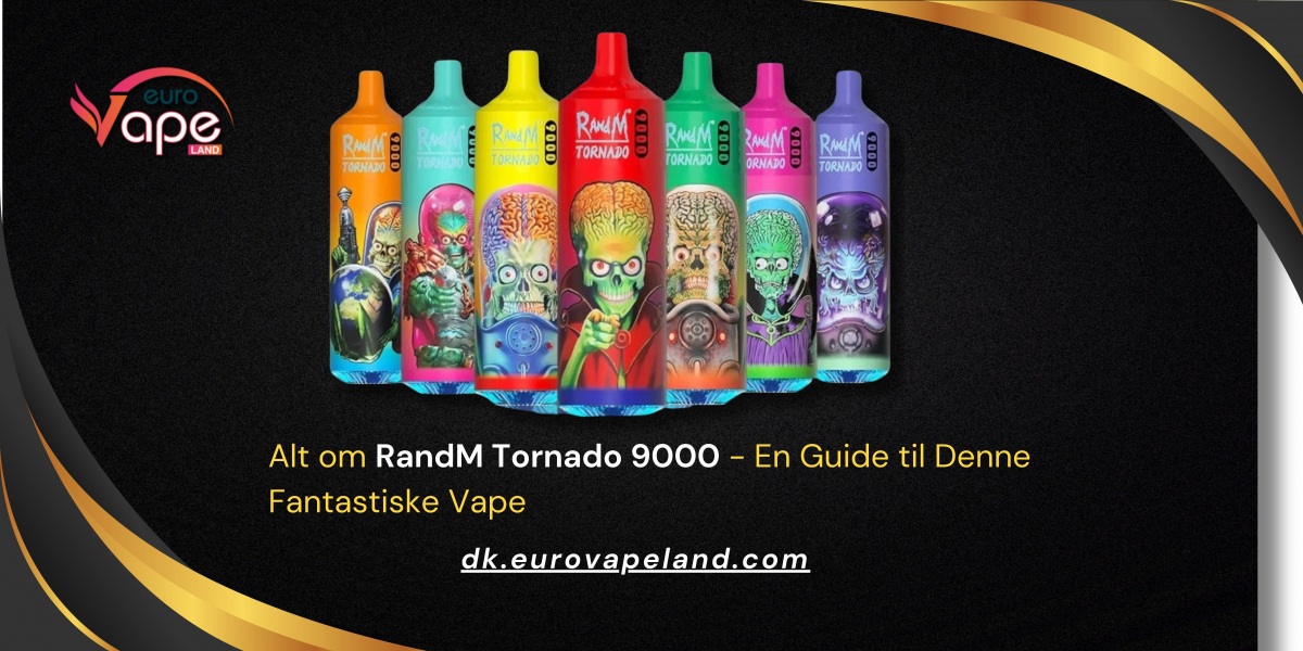 Alt om RandM Tornado 9000 - En Guide til Denne Fantastiske Vape