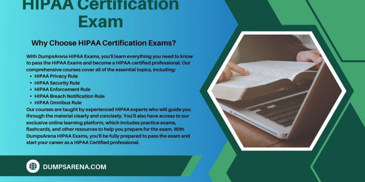 Find the Right HIPAA Exams Guide at DumpsArena