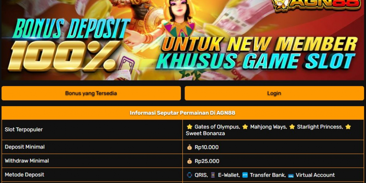 AGN88: Pilihan Utama untuk Pengalaman Slot Online Terpercaya di Indonesia