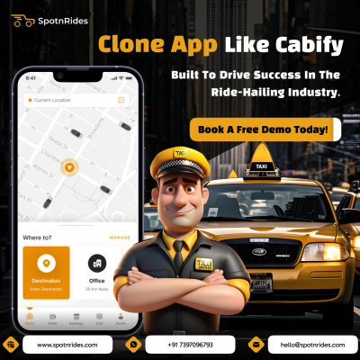 Build Your Ride-Hailing Business with SpotnRides’ Cabify Clone App Profile Picture