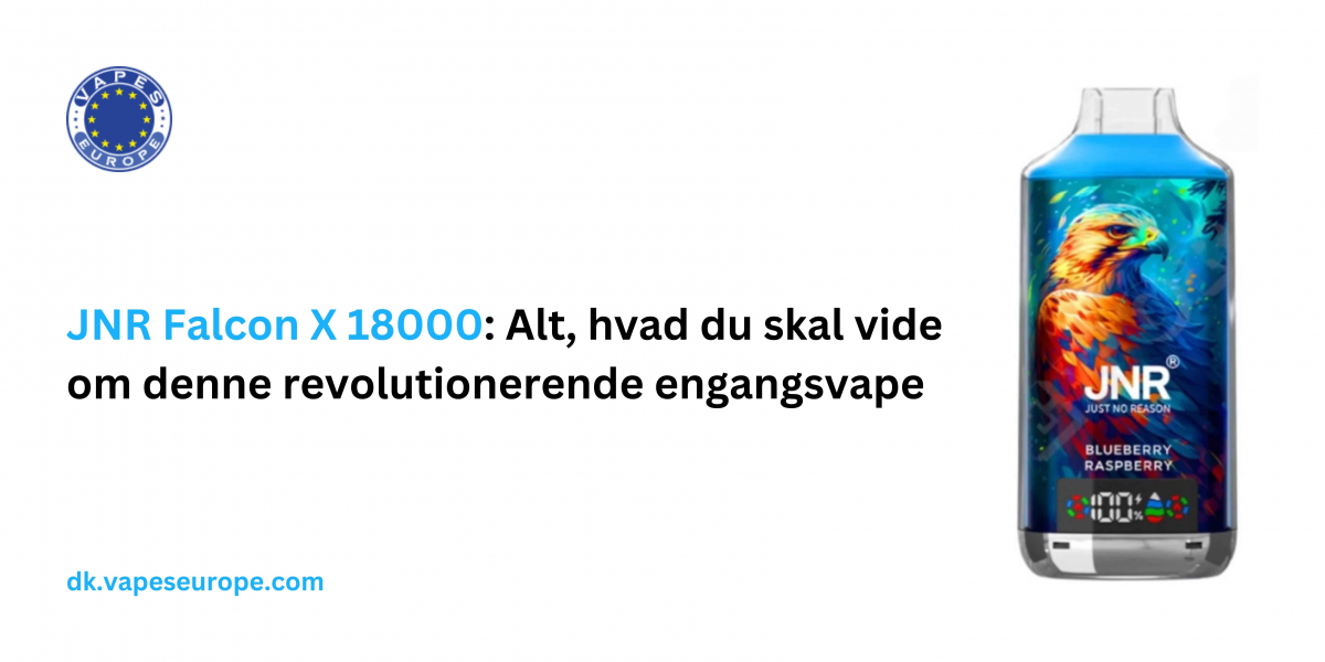 JNR Falcon X 18000: Alt, hvad du skal vide om denne revolutionerende engangsvape