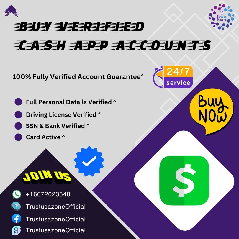 Buy Verified Cash App Accounts |100% Reliable Instant Usable