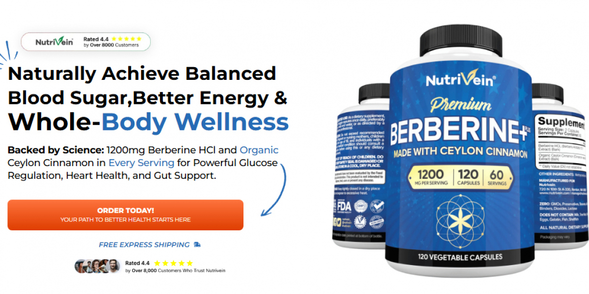 Nutrivein Berberine Reviews [2025]: Working, Official Website