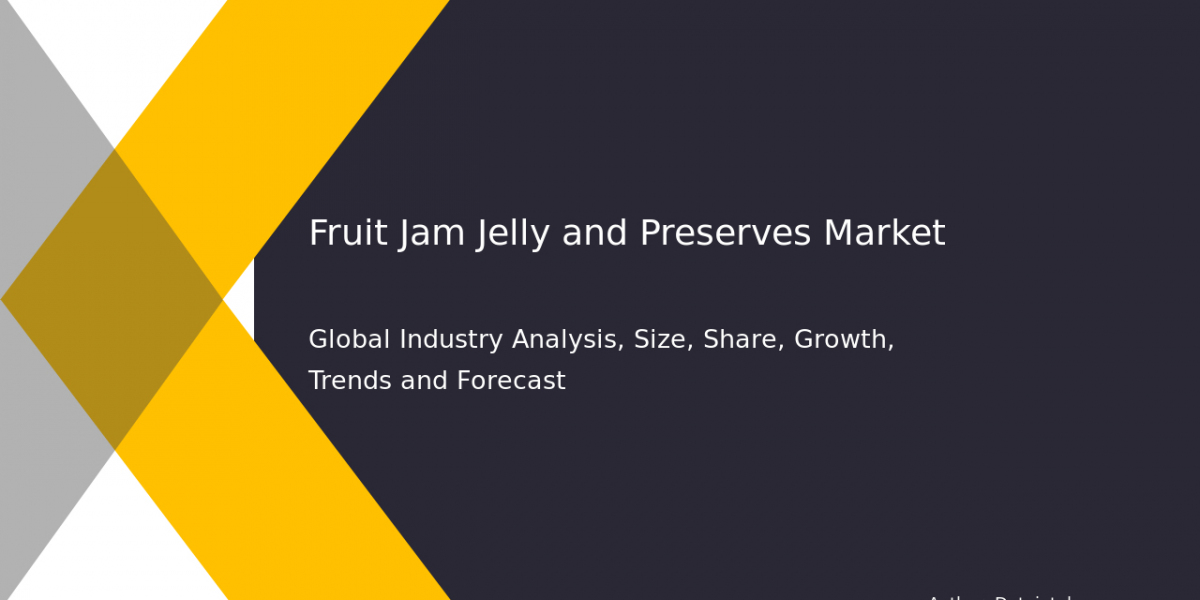 Fruit Jam, Jelly, and Preserves Market Sustainability Trends & Future Growth 2032 (CAGR 5.3%)