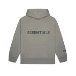 Grey essentials hoodie