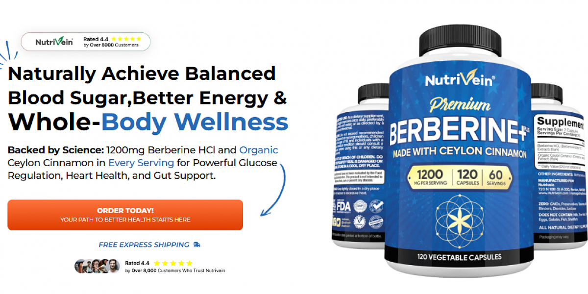 Nutrivein Berberine Official Website, Reviews [2025] & Price For Sale In USA