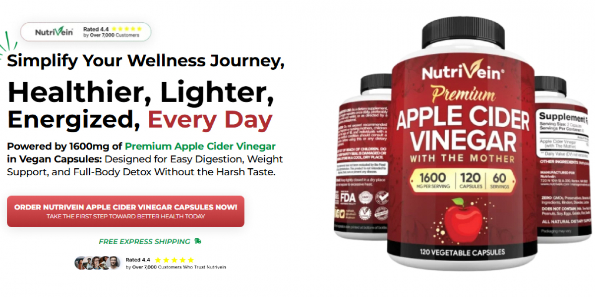 Nutrivein Apple Cider Vinegare Reviews [2025]: Working, Official Website