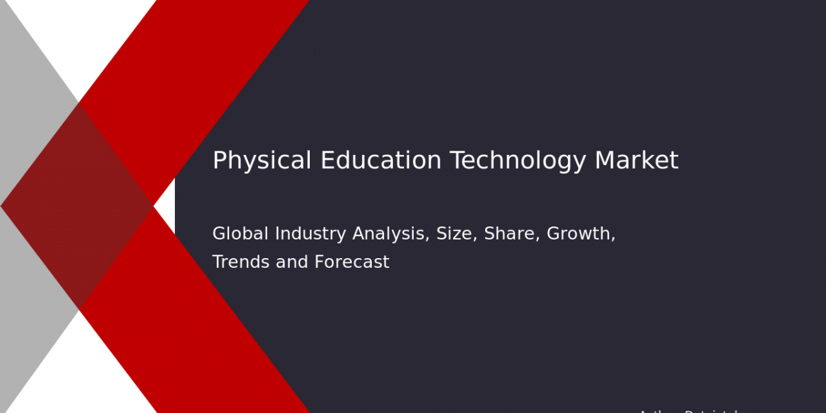 Physical Education Technology Market Demand Insights & Market Share 2032