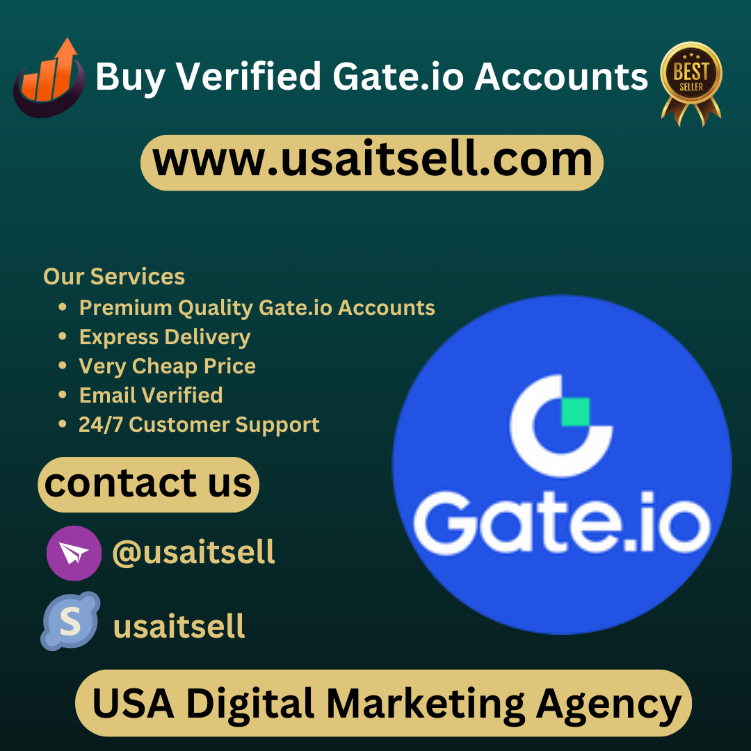 Buy Verified Gate.io Accounts - 100% PVA Active KYC Account