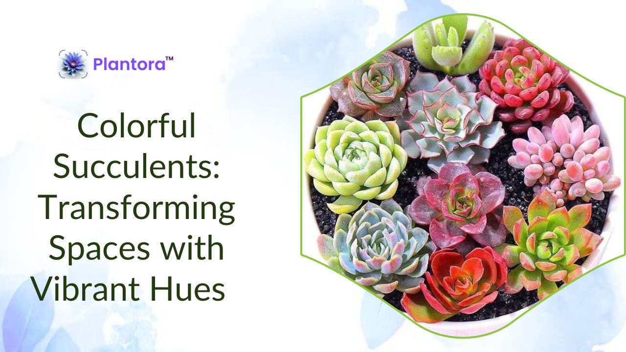 Colorful Succulents: Transforming Spaces with Vibrant Hues - Plantora