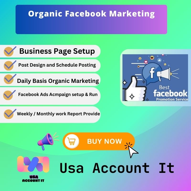 Organic Facebook Marketing - ( Trusted)