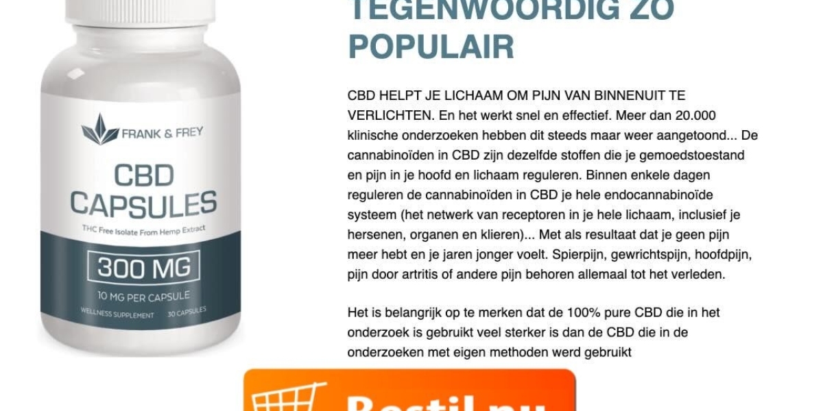 Frank & Frey CBD Capsules Nederland (NL) Beoordelingen [2025]